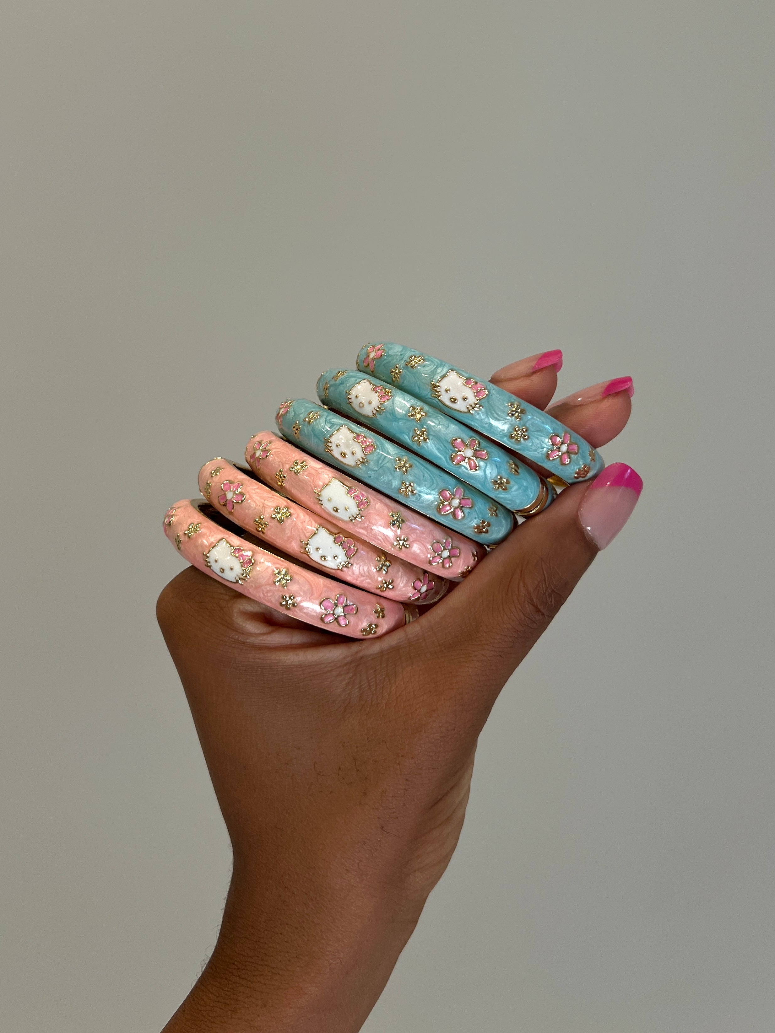 Mochi Bangles (pink)