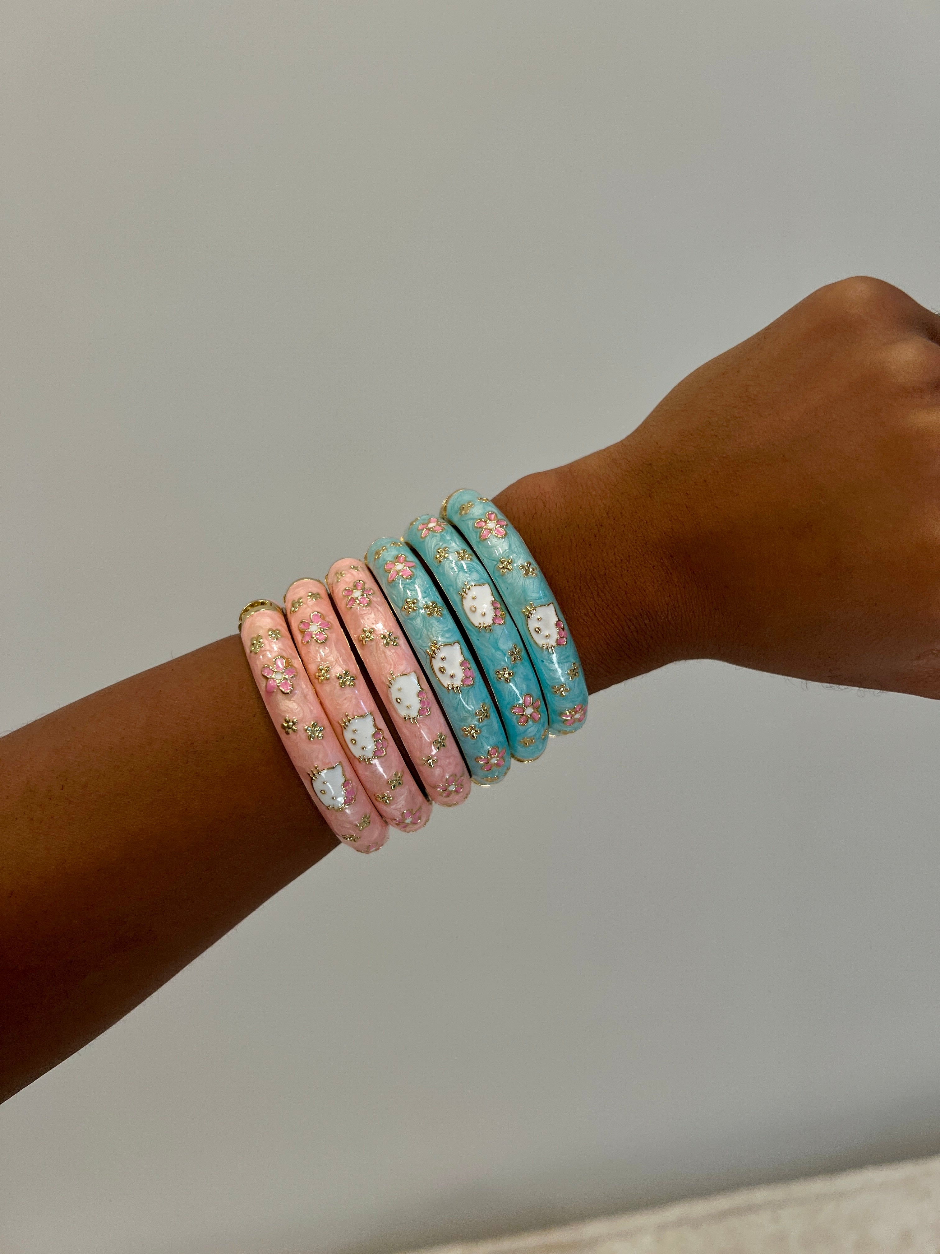 Mochi Bangles (pink)